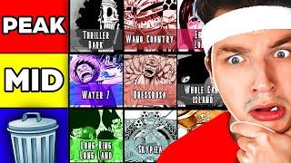 RANKING EVERY SINGLE ONE PIECE ARC!!