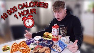 10 000 CALORIES IN 1 HOUR CHALLENGE!!