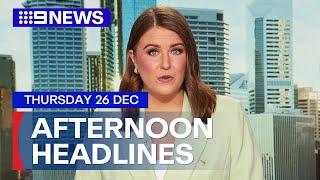 Major blaze burns out of control in Victoria; Woman fatally stabbed in Melbourne | 9 News Australia