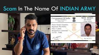 Scam in the Name of Indian Army | Rohit R Gaba | Awareness Video