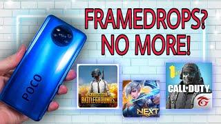 How to FIX FRAME DROPS in Poco x3 NFC (PUBG, CODM, ML)