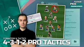 PES 2021 | 4-3-1-2 Pro Tactics