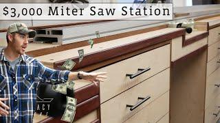 Professional Frame Maker's Miter Saw Station // PART 1