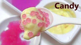 粒ゼリーを作る　DIY candy coming from octopus dropper