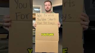 We tried YouTube shorts for 30 days | Results #youtube #monetization