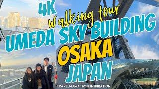 ￼UMEDA SKY BUILDING Osaka, Japan ￼walking tour 4K | 360 degree sky observatory #osaka  #japan #tower