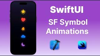 SwiftUI: Creating Beautiful SF Symbol Animations | Interactive Tutorial