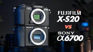 Sony a6700 vs Fuji X-S20 || Who Will Be CROWNED Crop Sensor KING??