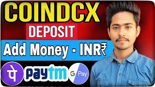 How To Deposit Money In Coindcx | INR Deposit | Coindcx Me deposit Kaise kare | Fund Add Coindcx