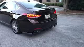 SXTH Element Engineering Genesis G80 Catback exhaust