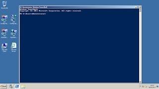 PowerShell does not open on Windows Server 2008 R2