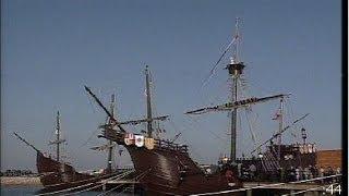 Inauguración del muelle de las Carabelas en la Rábida