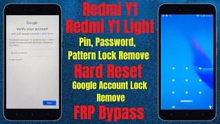 Xiaomi Redmi Y1/Y1 Light Hard Reset | Password/Pattern Lock Remove | Frp Bypass Using Miracle Free