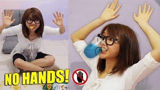 TIDAK BOLEH PAKE TANGAN !!? - NO HANDS CHALLENGE