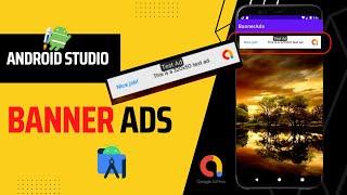 how to create Banner Ads in Android studio (Google Admob) - #solutioncodeandroid /admob banner ads