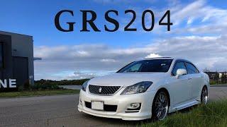 Toyota Crown Athlete GRS204 Test Drive | 4K