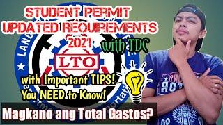 How to get a Student Permit (SP) 2021 | No Fixer | with Theoretical Driving Course (TDC)