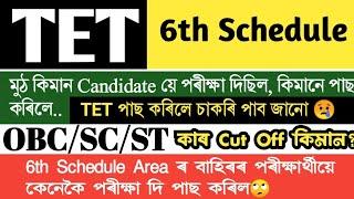 6th Schedule TET কিমানে পাছ কৰিলবাহিৰৰ Candidate য়ে কেনেকৈ পৰীক্ষা দিলে  BTR TET Result