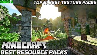 TOP 10 Best Realistic Texture Packs for Minecraft 1.21/1.21.4