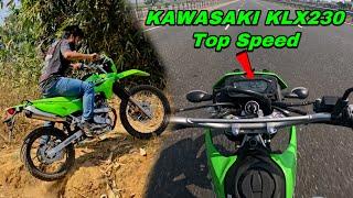 KAWASAKI KLX 230 Top Speed | Off-Roading on KLX 230 in Desi Style | Ride Review