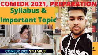 COMEDK 2021 Syllabus and Preparation | Important Topics In Each Subjects | TIPS For Preparation |