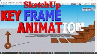 How to Create Keyframe Animation in Sketchup | Regular Polygon Keyframe Animation Plugin Tutorial