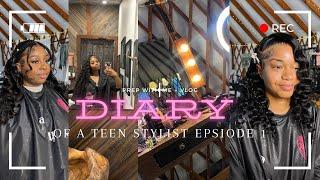 Diary of a TEEN STYLIST Ep : 1 - PREP and TRAVEL with me to do my FIRST BRIDE'S HAIR !!!