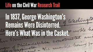 In 1837, George Washington's Remains Were Disinterred. Here's What Was in the Casket.