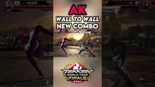 #TWT2024 AK Shaheen Wall To Wall New Combo Tournament Global Finals 2024 #tekken8combo #shaheencombo