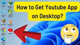 How To Install YouTube App For Laptop Window 10/11 | Add YouTube App On Your Desktop (Easiest Way)