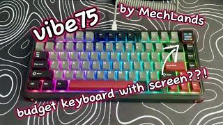 MechLands Vibe75 - unboxing + ASMR typing test