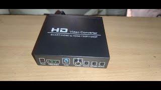 Scart/RGB Konverter, der ultimative Spielkonsolen Konverter auf HDMI ? PS1,PS2,PS3,Dreamcast - Teil1