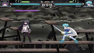 NICK54222 MUGEN: Homura Akemi VS Sayaka Miki