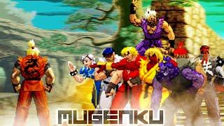 Dragon Ken Remake vs Everyone! Part 1. Street Fighter Mugen