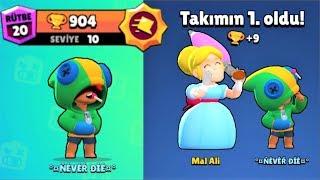 LEON TÜRKİYE 1.siyle OYNADIM! (DÜNYA 10.su) Brawl Stars