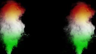 indian flag template black screen | indian flag color Smoke | Republic day 2024 | indian flag smoke