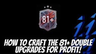 How To Craft The 81+ Double Upgrade Packs For Profit! - FIFA22