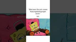 Bitte lesen sie sich unsere Nutzungsbedingungen durch Spongebob