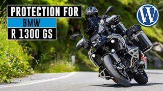 Der beste Schutz für die BMW R1300GS: Wunderlich Guard und Ultimate Pro Schutzbügel