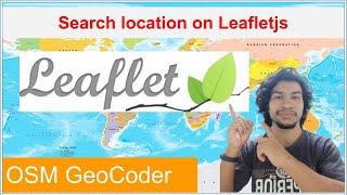 Search places by location || OSM geocoder || leafletjs || tekson