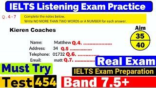IELTS Listening Practice Test 2024 with Answers [Real Exam - 454 ]
