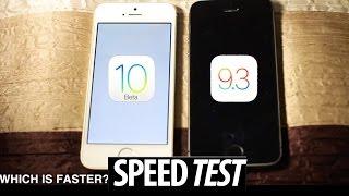 iOS 10 Beta 3 iPhone 5S vs. iOS 9.3.3 iPhone 5S Speed Test! Which is FASTER?