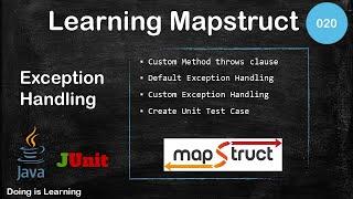 020 - Learning Mapstruct - Exception Handling