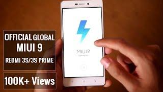 How To Update Official Global Miui 9 On Redmi 3s/3s Prime Without Unlocking Bootloader (Hindi)