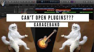 PROBLEMS WHEN OPENING PLUGINS IN GARAGEBAND?