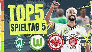 Überraschungssieger und Top-Leistungen: Die Gewinner von Bundesliga Spieltag 5! 