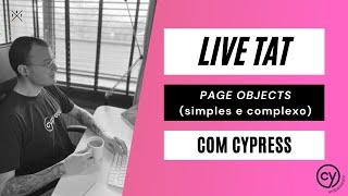 Page Objects simples vs complexo com Cypress