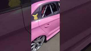 Audi pink это что за красота Ауди в розовом цвете на пневме. #ауди #audi #shorts