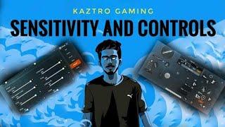 Controls and sensitivity of kaztro gaming