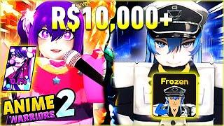  The STRONGEST ROBUX UNIT CHALLENGE FT. @ToadBoiGaming @CodeNexYT In Anime Warriors Simulator 2! 